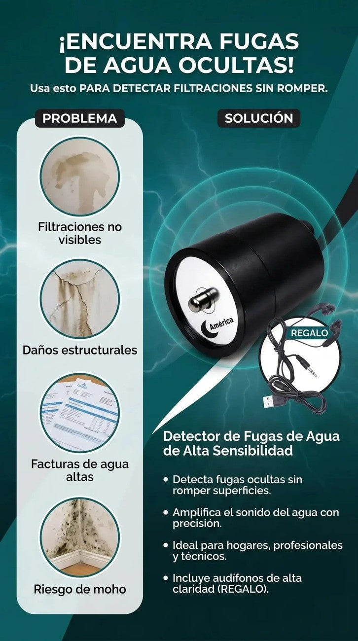 Detector de Fugas de Agua por Sonido 💧 Encontrá la Fuga Sin Romper Nada — 5